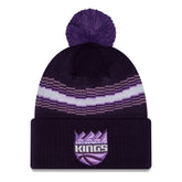 New Era Sacramento Kings 2025/26 City Edition Cuffed Knit Hat with Pom