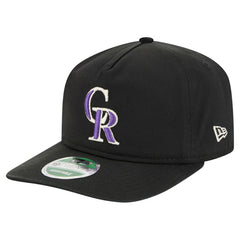 Black Colorado Rockies New Era Team 19TWENTY Adjustable Hat
