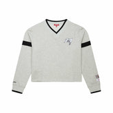 Women's Cropped V-Neck Sweatshirt - Tampa Bay Buccaneers Sweatshirts