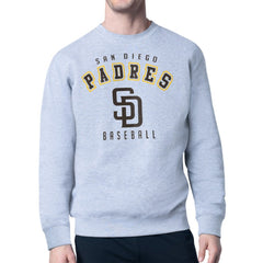 Gray San Diego Padres Starter Team Logo Fleece Pullover Sweatshirt