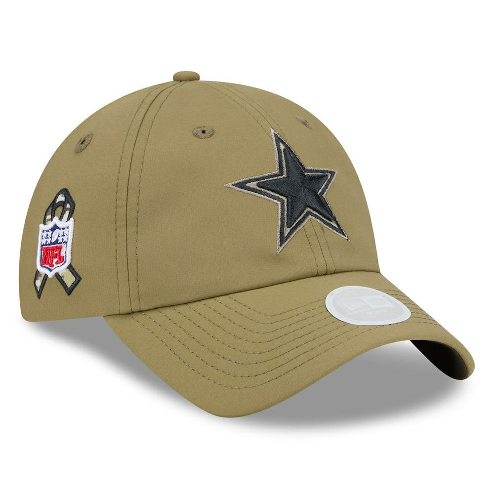 Women's 2025 Salute to Service Pony Tail Adjustable Hat - Dallas Cowboys Hats