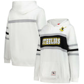 Women's Plus Size Head Coach Throwback Pullover Hoodie - Pittsburgh Steelers Hoodies