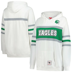 Women's Plus Size Head Coach Throwback Pullover Hoodie - Philadelphia Eagles Hoodies