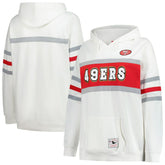 Women's Plus Size Head Coach Throwback Pullover Hoodie - San Francisco 49ers Hoodies