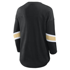 Women's Plus Size Redzone 3/4-Sleeve Scoop Neck T-Shirt - New Orleans Saints T-shirts