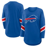 Women's Plus Size Redzone 3/4-Sleeve Scoop Neck T-Shirt - Buffalo Bills T-shirts