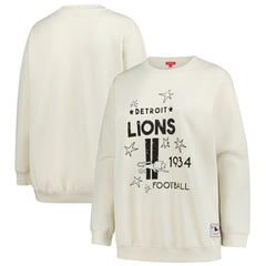 Women's Plus Size Shooting Star Sweatshirt - Detroit Lions Sweatshirts
