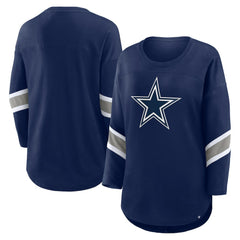Women's Plus Size Redzone 3/4-Sleeve Scoop Neck T-Shirt - Dallas Cowboys T-shirts