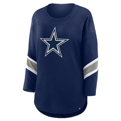 Women's Plus Size Redzone 3/4-Sleeve Scoop Neck T-Shirt - Dallas Cowboys T-shirts