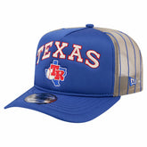 Royal Texas Rangers New Era Vintage Arched Foam Front 9FIFTY A-Frame Adjustable Trucker Hat