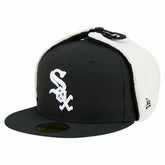 Black Chicago White Sox New Era Dog Ear Classic 59FIFTY Fitted Hat