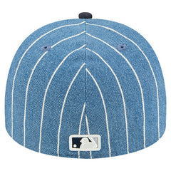 Blue/Navy New York Yankees New Era Parallel A-Frame 59FIFTY Fitted Hat