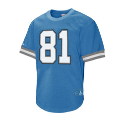 Calvin Johnson Retired Player Name & Number Mesh Top - Detroit Lions Tops