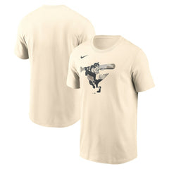 Cream Baltimore Orioles Nike Camo Logo T-Shirt