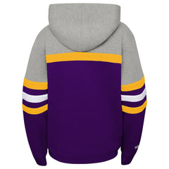 Youth Throwback Head Coach Pullover Hoodie - Minnesota Vikings Hoodies