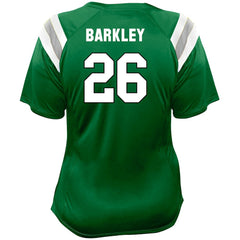 Saquon Barkley Women's Plus Size Name & Number Raglan Lace V-Neck T-Shirt - Philadelphia Eagles T-shirts
