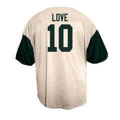 Jordan Love Big & Tall Baseball Button-Up Shirt - Green Bay Packers