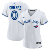 White Andrés Giménez Toronto Blue Jays Nike Women's Home Replica Jersey