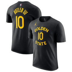 Jimmy Butler III Golden State Warriors Jordan Brand Statement Edition Name & Number T-Shirt sale