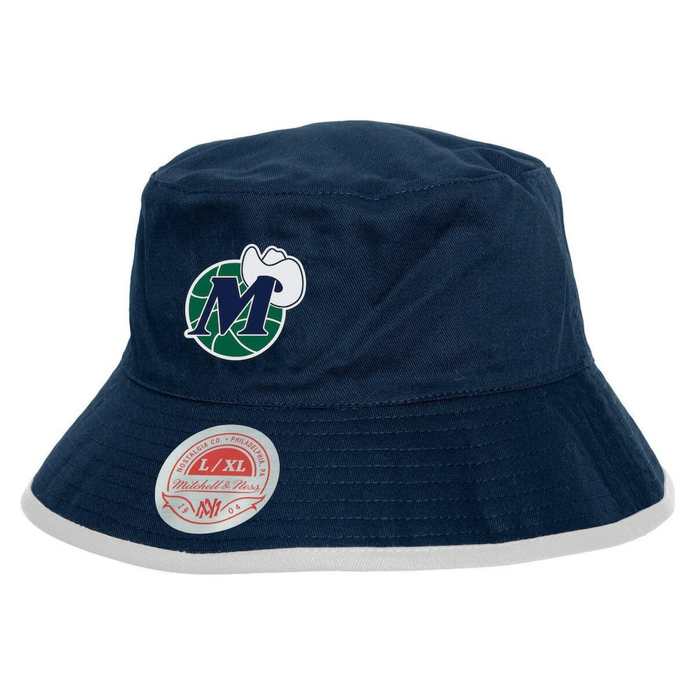 Mitchell & Ness Dallas Mavericks Flip It Reversible Bucket Hat sale