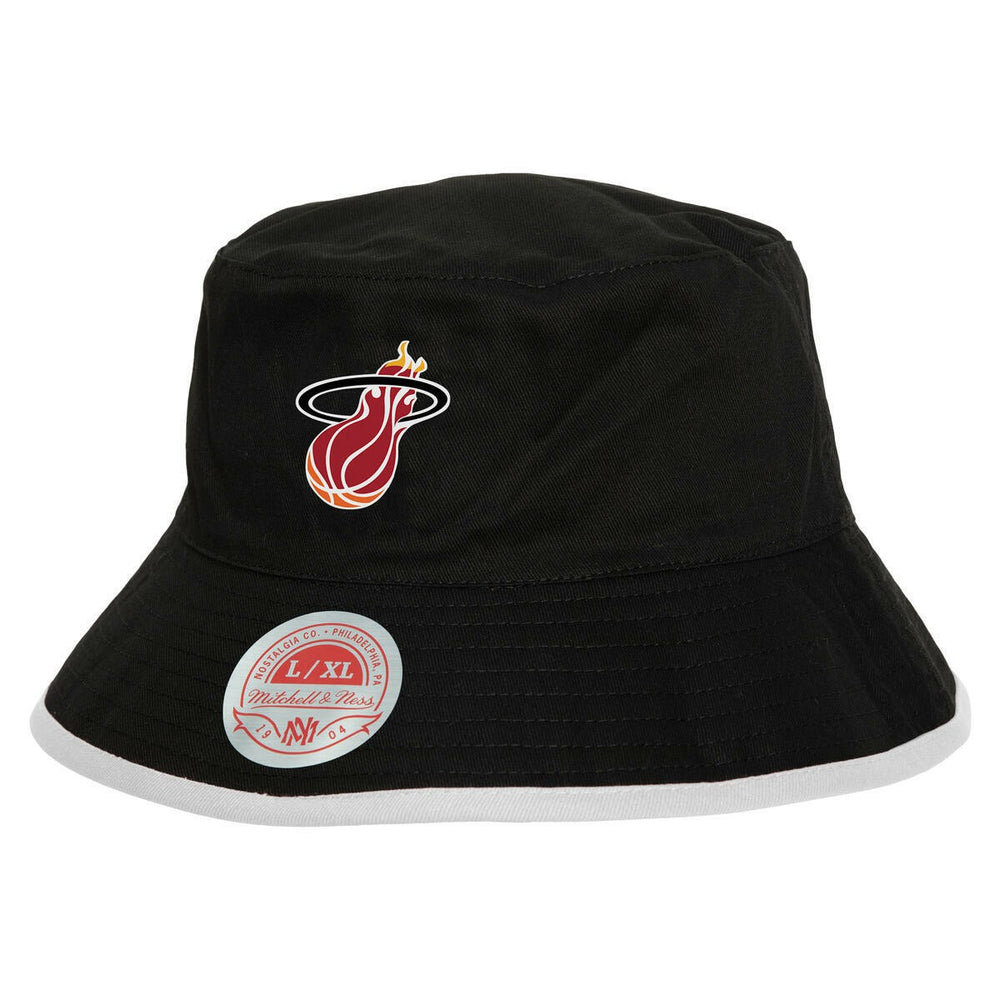 Mitchell & Ness Miami Heat Flip It Reversible Bucket Hat