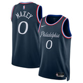 Nike Tyrese Maxey Philadelphia 76ers Unisex 2025/26 Swingman Jersey
