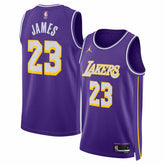 LeBron James Los Angeles Lakers Jordan Brand Unisex Swingman Jersey