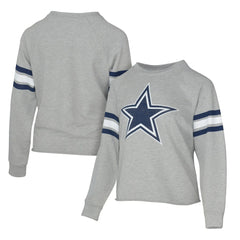 Lauren James Women's Raglan Terry Sweatshirt - Dallas Cowboys Sweatshirts