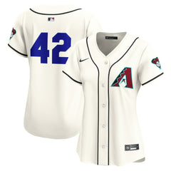 Arizona Diamondbacks Nike Home 2025 Jackie Robinson Day Limited Jersey – Cream