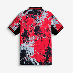NFL Football x Football Collared Fan Top - Atlanta Falcons Tops
