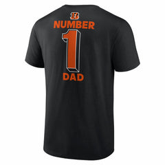 #1 Dad Jersey T-Shirt - Cincinnati Bengals T-shirts