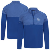 Royal Kansas City Royals Levelwear Classic Stripes Insignia 2.0 Pullover