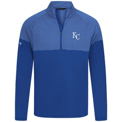 Royal Kansas City Royals Levelwear Classic Stripes Insignia 2.0 Pullover