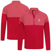 Red St. Louis Cardinals Levelwear Classic Stripes Insignia 2.0 Pullover