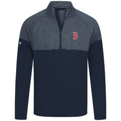 Navy Boston Red Sox Levelwear Classic Stripes Insignia 2.0 Pullover