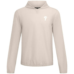 Khaki Philadelphia Phillies Levelwear Action Insignia 2.0 Pullover Hoodie