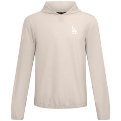 Khaki Los Angeles Dodgers Levelwear Action Insignia 2.0 Pullover Hoodie