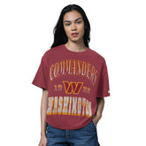 Starter Women's Oversized Hall of Fame T-Shirt - Washington Commanders T-shirts