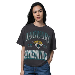 Starter Women's Oversized Hall of Fame T-Shirt - Jacksonville Jaguars T-shirts