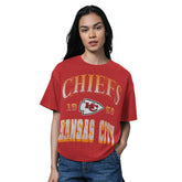 Starter Women's Oversized Hall of Fame T-Shirt - Kansas City Chiefs T-shirts
