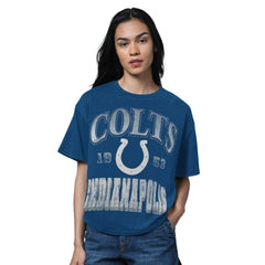 Starter Women's Oversized Hall of Fame T-Shirt - Indianapolis Colts T-shirts