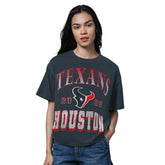Starter Women's Oversized Hall of Fame T-Shirt - Houston Texans T-shirts
