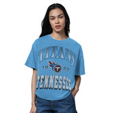 Starter Women's Oversized Hall of Fame T-Shirt - Tennessee Titans T-shirts