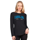 G-III 4Her by Carl Banks Women's Best Play Long Sleeve T-Shirt - Carolina Panthers T-shirts