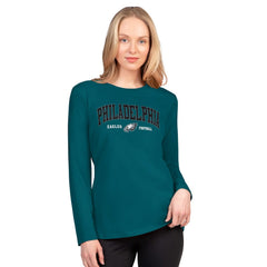 G-III 4Her by Carl Banks Women's Best Play Long Sleeve T-Shirt - Philadelphia Eagles T-shirts