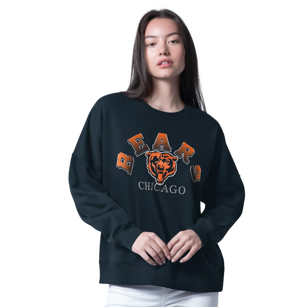 G-III 4Her by Carl Banks Women's Oversized Feud Sweatshirt - Chicago Bears Sweatshirts