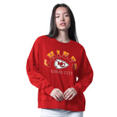 G-III 4Her by Carl Banks Women's Oversized Feud Sweatshirt - Kansas City Chiefs Sweatshirts