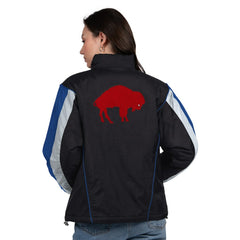 Starter Women's Thursday Night Gridiron Half-Zip Jacket - Buffalo Bills Jackets