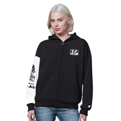 Starter Women's 4th Down Full-Zip Hoodie - Cincinnati Bengals Hoodies