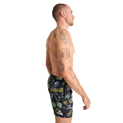 Chubbies The Neon 5.5" Classic Lined Swim Trunks - Green Bay Packers